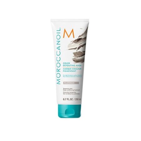 Masca de par nuantatoare Platinum, 200 ml, Moroccanoil