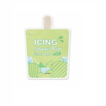 Masca faciala calmanta cu pepene galben Icing Sweet Bar, 21 g, Apieu