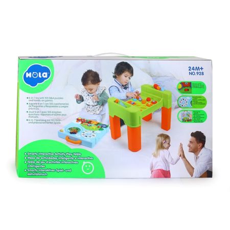 Masuta interactiva 6 in 1, Hola