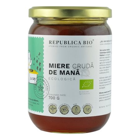 Miere cruda de Mana Eco, 700 gr, 29925, Republica Bio