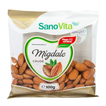 Migdale crude, 100 g, Sanovita