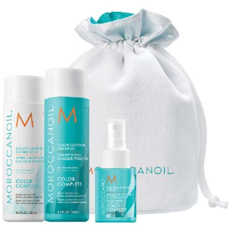 Oferta Pachet, Set pentru par vopsit, Beauty in Bloom, Color Complete, Moroccanoil