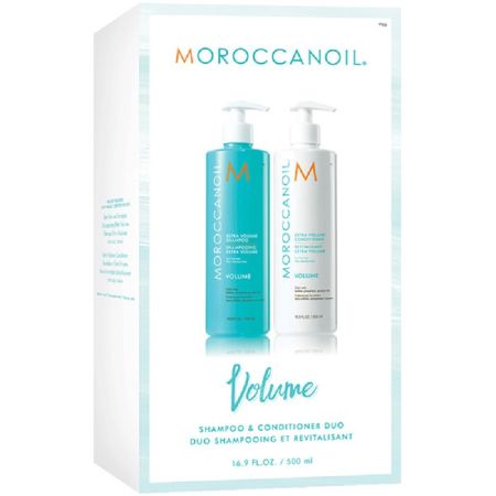 Oferta Pachet, Sampon pentru volum, 500 ml si Balsam pentru volum, 500 ml, Moroccanoil