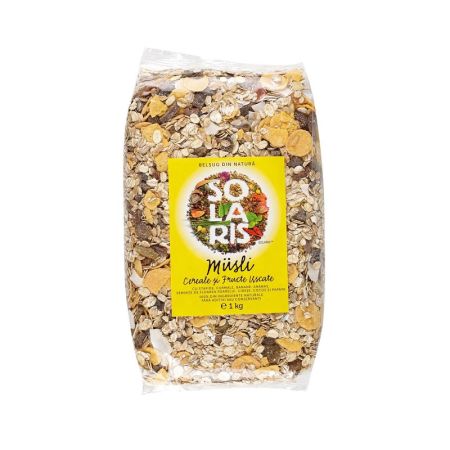 Cereale si fructe uscate Musli, 1 kg, Solaris