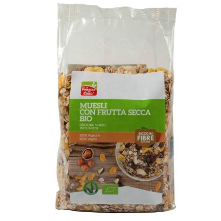 Musli Bio cu fructe uscate, 375 g, Finestra Cielo