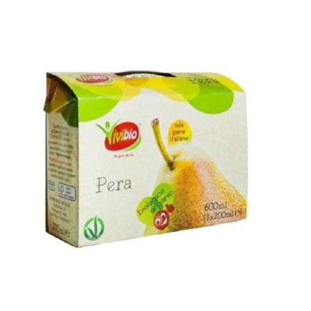 Nectar bio de pere, 3x200 ml, Vivibio