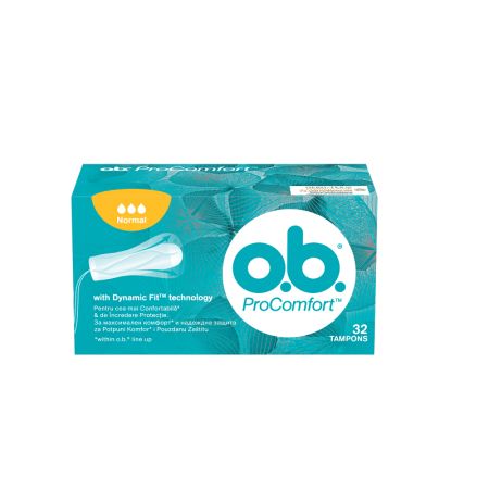 OB Pro Comfort, Normal, 32 buc., Johnson