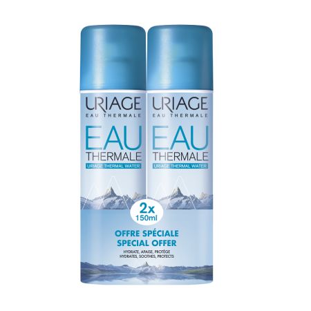 Pachet Apa Termala, 2x150 ml, Uriage