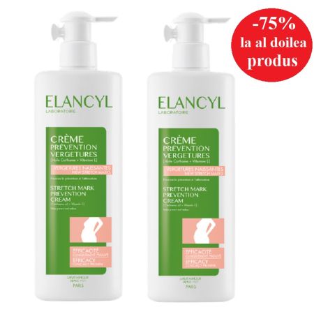 Pachet crema impotriva vergeturilor, 2x500 ml, Elancyl