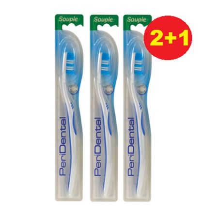 Oferta Pachet Periuta de dinti Peridental S Trio 2 plus 1, Pierre Fabre