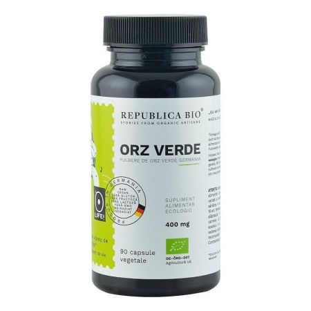 Orz verde, 400 mg, 90 capsule, Republica Bio