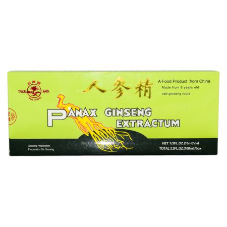 Panax Ginseng Extractum, 10 fiole x 10 ml, Sanye Intercom