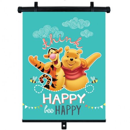 Parasolar retractabil, Winnie the Pooh, 36x45x3,5 cm, 9319, Disney