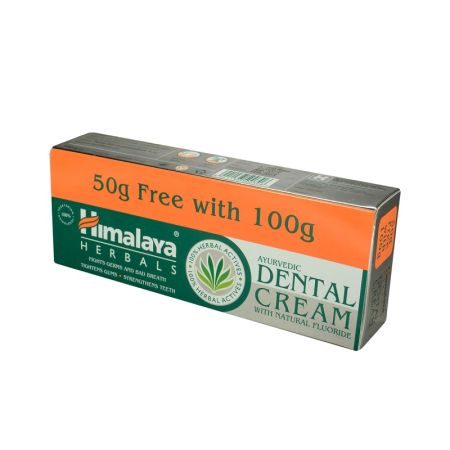 Pasta de dinti, Dental Cream, 100 g + 50 gr, Himalaya