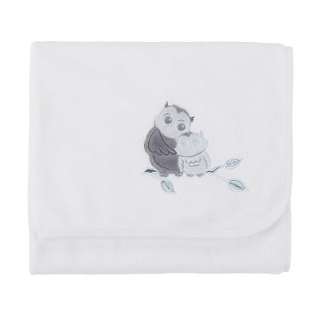 Paturica din Fleece comfi Love Owl 90x70 cm, 844319, Cuddleco