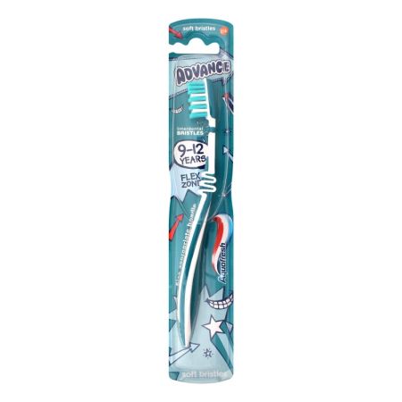 Periuta de dinti, Advance, 9-12 ani, Flex Zone Soft, Aquafresh