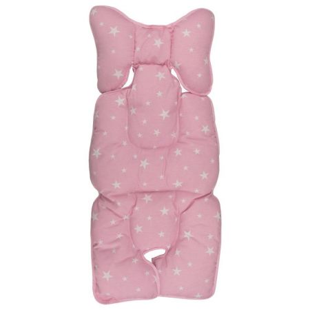 Protectie textila pentru carucior/scaun, Pink Stars, 83763, Sevi Bebe