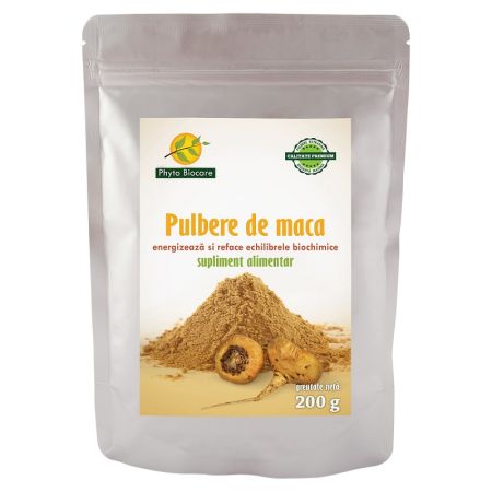 Pulbere de Maca, 200 gr, Phyto Biocare