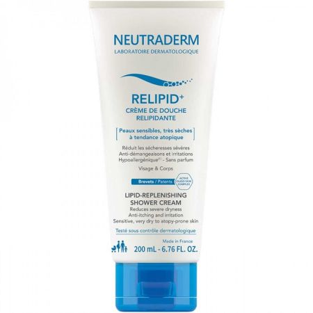 Crema de dus, Relipid plus, Relipidant, 200 ml, Neutraderm