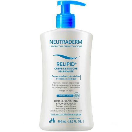 Crema de dus Relipidant, Relipid plus, 400 ml, Neutraderm