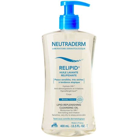 Relipid plus, ulei de baie Relipidant, 400 ml, Neutraderm