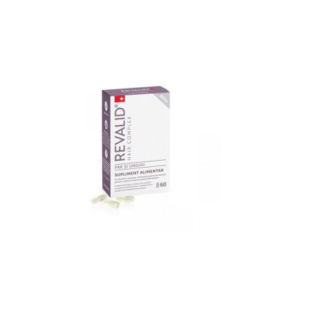 Revalid Hair Complex par si unghii, 60 capsule, Ewopharma