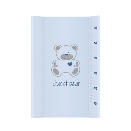 Salteluta de infasat cu intaritura, Sweet Bear Blue, 50x70 cm, Klups