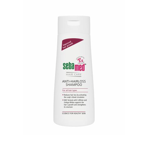 Sampon dermatologic impotriva caderii parului, 200 ml, Sebamed