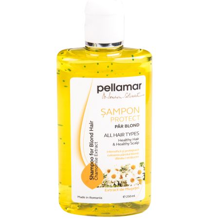 Sampon pentru par blond, 250 ml, Pellamar