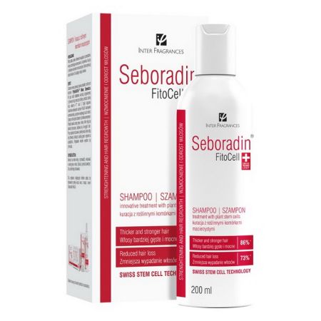 Sampon pentru par deteriorat cu tendinta de cadere, Fitocell, 200 ml, Seboradin