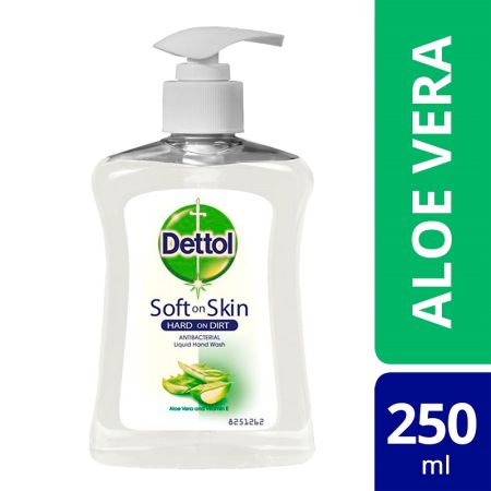 Sapun lichid cu Aloe Vera si Vitamina E, 250 ml, Dettol