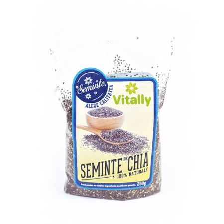 Seminte de chia, 250 g, Vitally