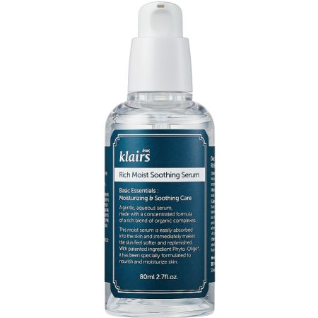 Ser calmant ultrahidratant, 80 ml, Klairs