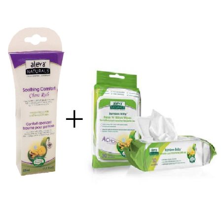 Oferta pachet balsam pentru piept respiratie usoara 50 ml + servetele respiratie usoara 30 buc, Aleva Naturals