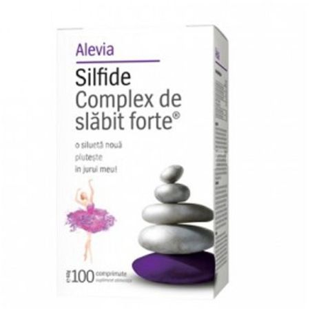 Silfide Complex de slabit Forte, 100 comprimate, Alevia