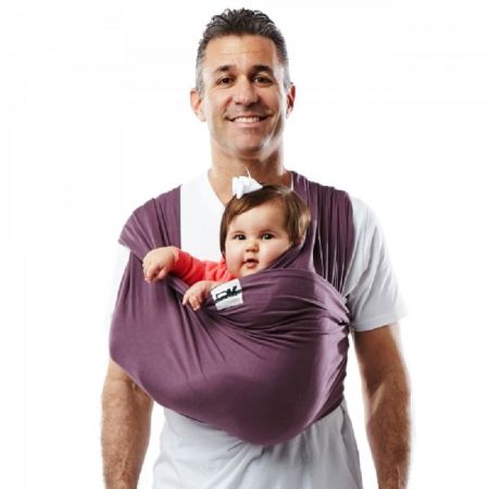 Sistem Purtare,Baby Carrier Original-EGGPLANT, Marimea L, 16719, Baby K'tan