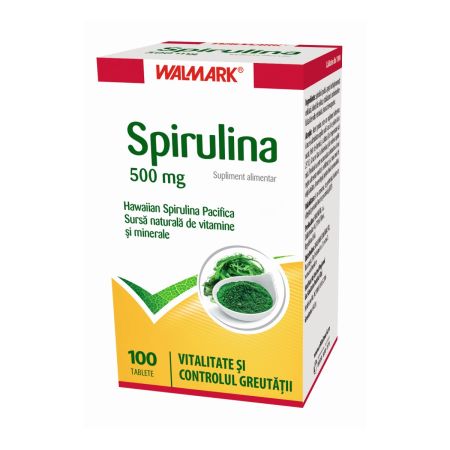 Spirulina, 500mg, 100 tablete, Walmark