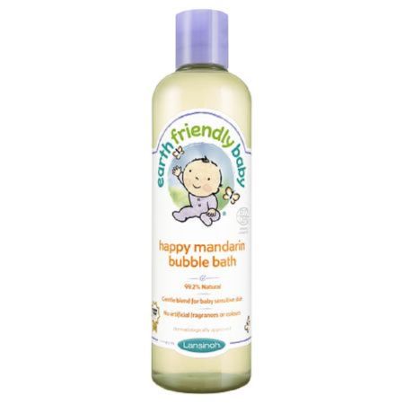 Spuma de baie cu mandarine pentru bebelusi, 300 ml, Earth Friendly