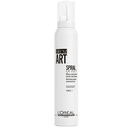 Spuma hranitoare pentru bucle, Tecni Art Spiral Queen, 200 ml, L'oreal Professionnel