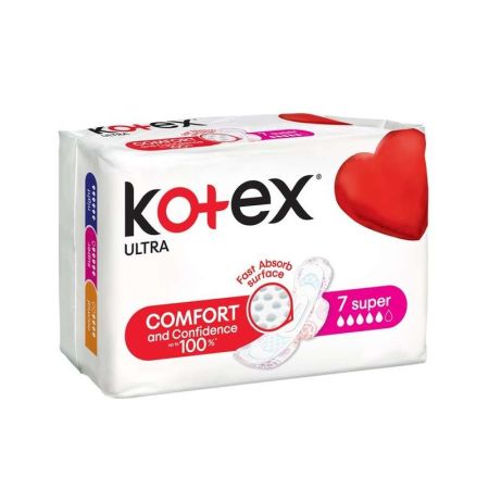 Tampoane absorbante Ultra Super, 7 buc, Kotex