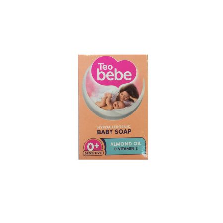 Sapun solid cu ulei de migdale, 75 G, Teo Bebe