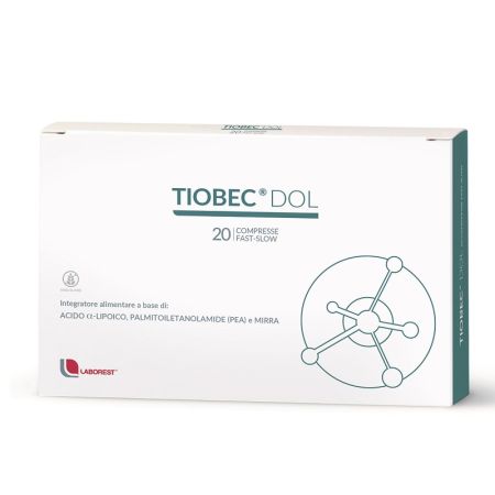 Tiobec Dol, 20 comprimate filmate, Laborest