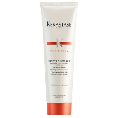 Tratament leave-in cu protectie termica pentru par uscat Nutritive Nectar Thermique, 150 ml, Kerastase