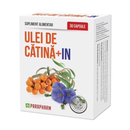 Ulei de catina si in, 30 capsule, Parapharm