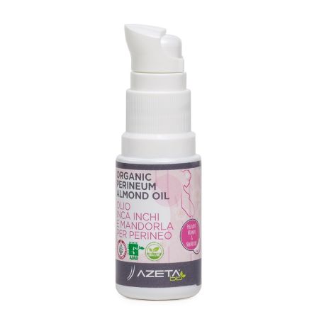 Ulei de masaj Organic din migdale pentru ingrijirea perineului, 20 ml, AB039/20, Azeta Bio