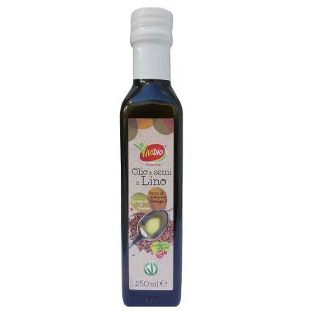 Ulei din seminte de in, 250 ml, Vivibio