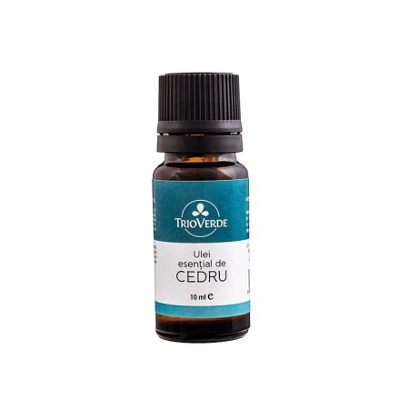 Ulei esential cedru, 10 ml, Trio Verde