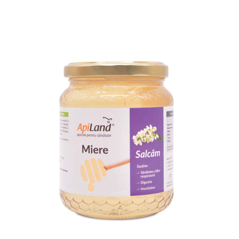 Miere de salcam, 500 gr, Apiland