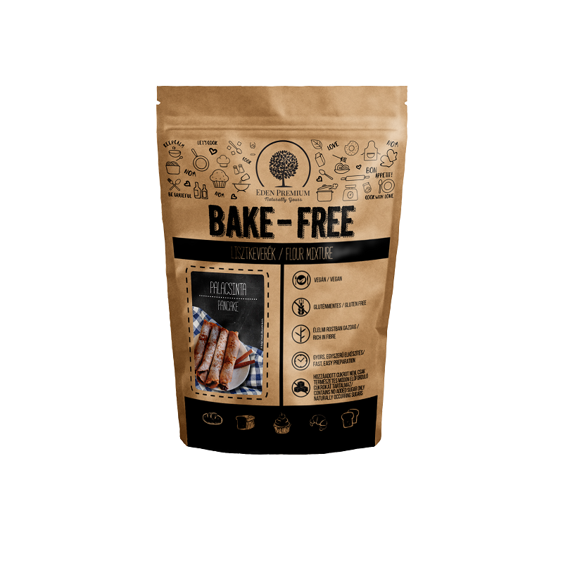 Mix faina pentru clatite fara gluten, 1000 g, Eden Premium