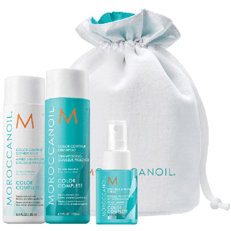 Oferta Pachet, Set pentru par vopsit, Beauty in Bloom, Color Complete, Moroccanoil